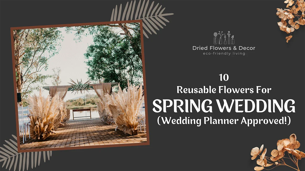10 Reusable Flowers For Spring Wedding