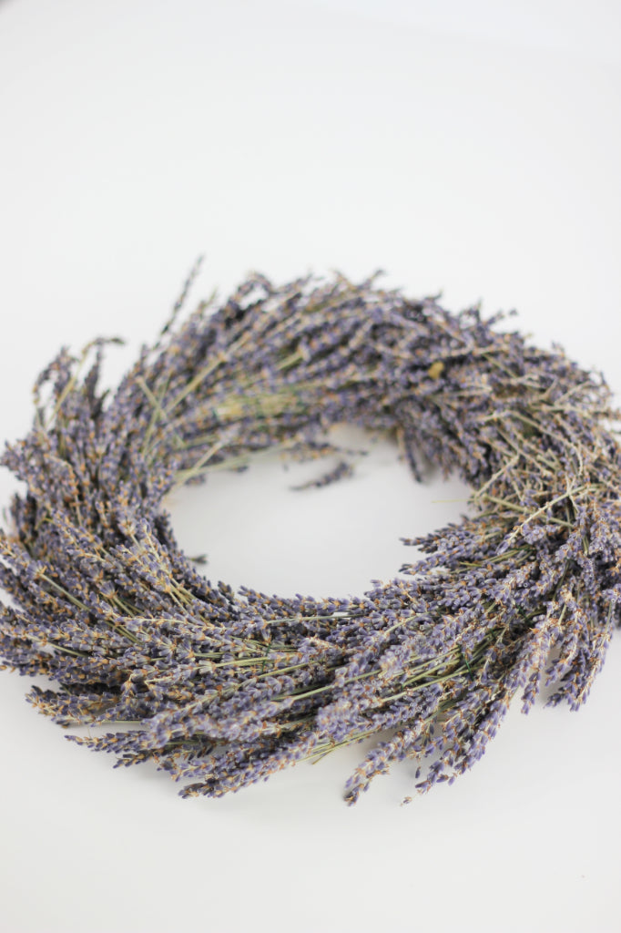 Lavender Wreath