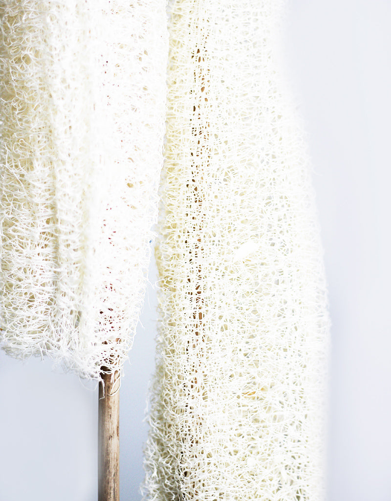 Dried loofah