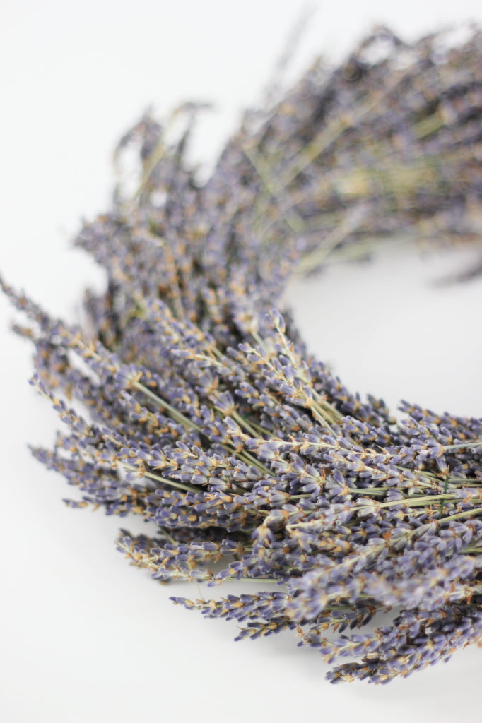 Dried Lavender Door Wreath