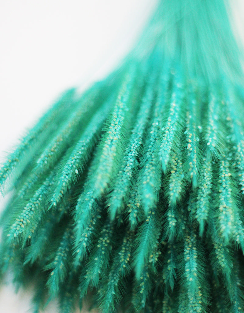 wholesale Turquoise Silk Worm stems