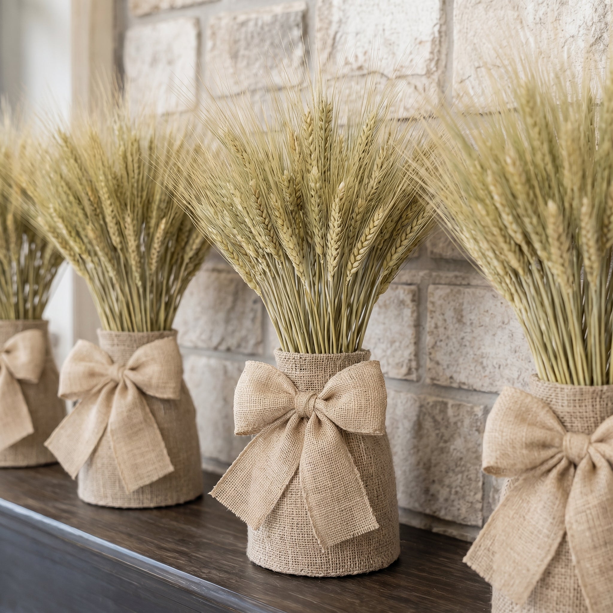 Dried Hordeum (Barley) - Natural Bunch, 60 cm,