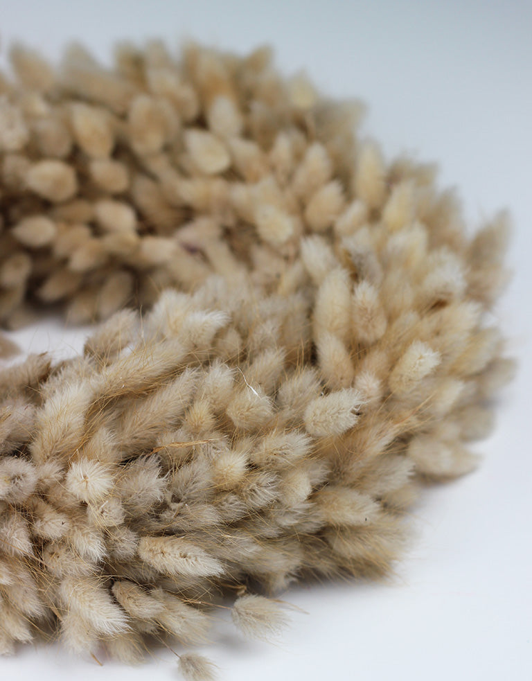 bunny tails wreath