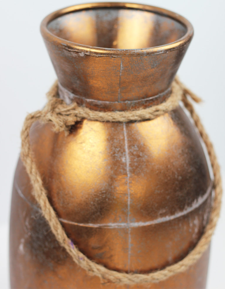 large copper vase