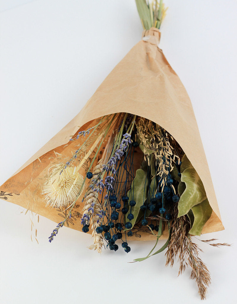 Dried Bouquet - Mini Blue Edition