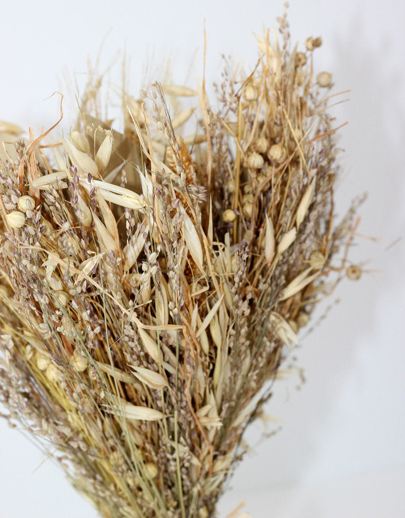 Dried Sheaf Bouquet - Natural Harvest Selection, 30 cm