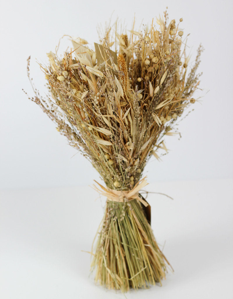 Dried Sheaf Bouquet - Natural Harvest Selection, 30 cm