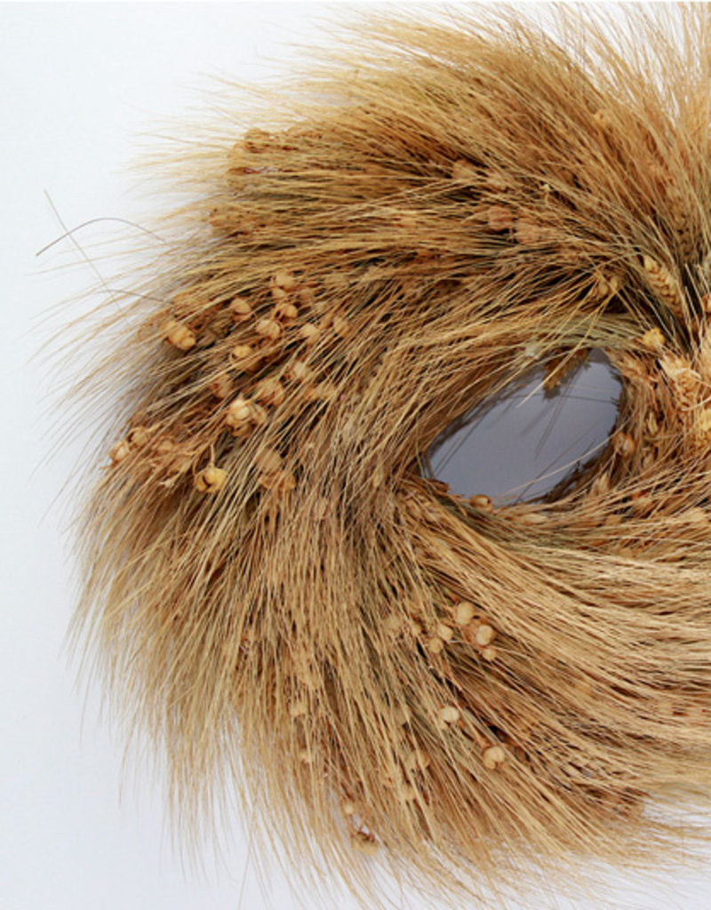 Dried Wreath - Natural UK