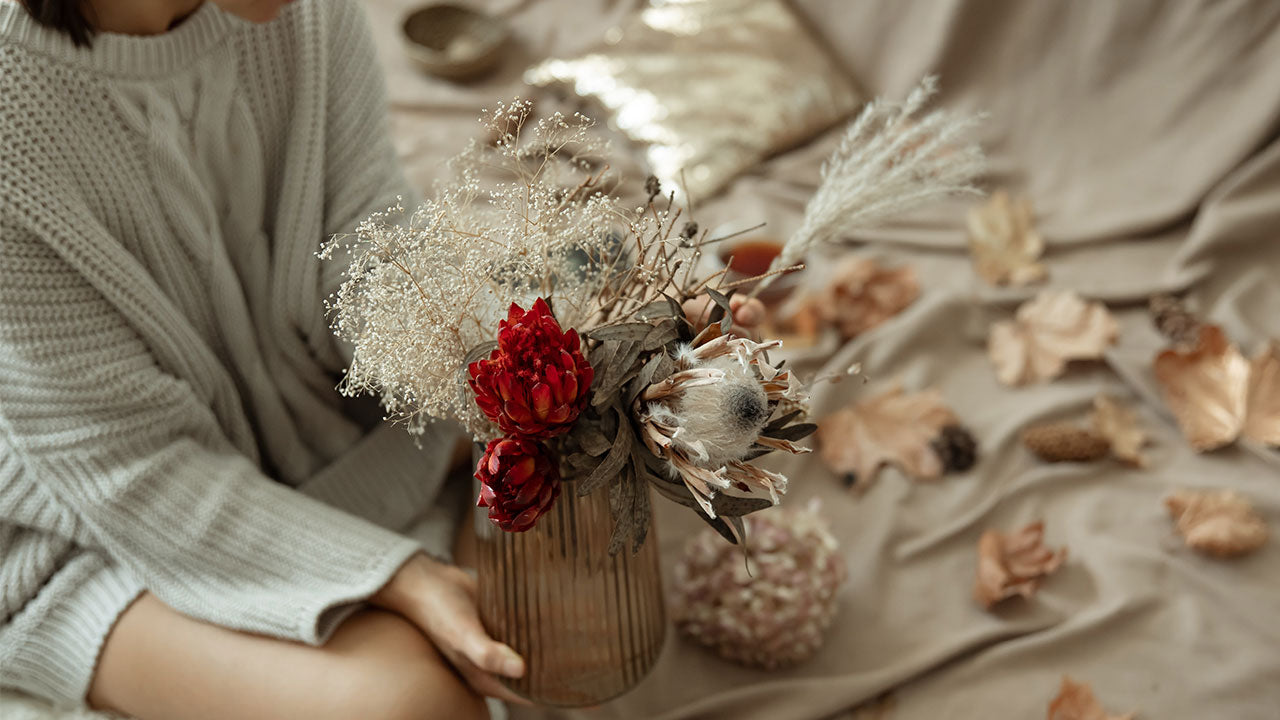 DIY Dried Flower Bouquet: Amazing Christmas Gift Idea (Super Easy & Affordable!)