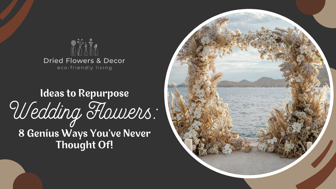 Ideas to Repurpose Wedding Flowers