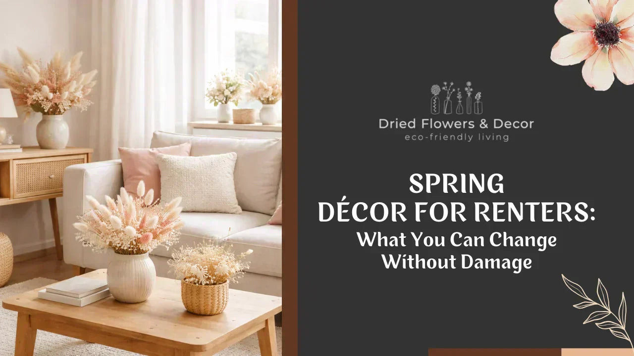 Spring Décor for Renters: What You Can Change Without Damage