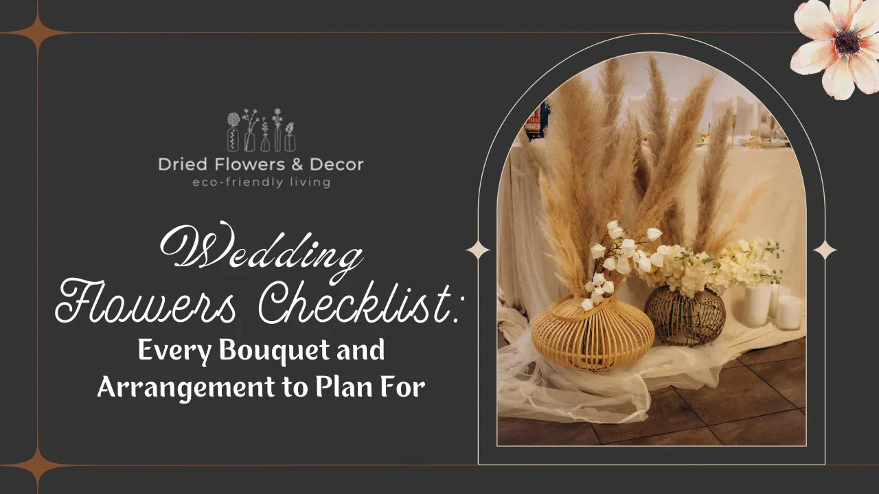 Wedding Flowers Checklist: Every Bouquet and Arrangement to Plan For