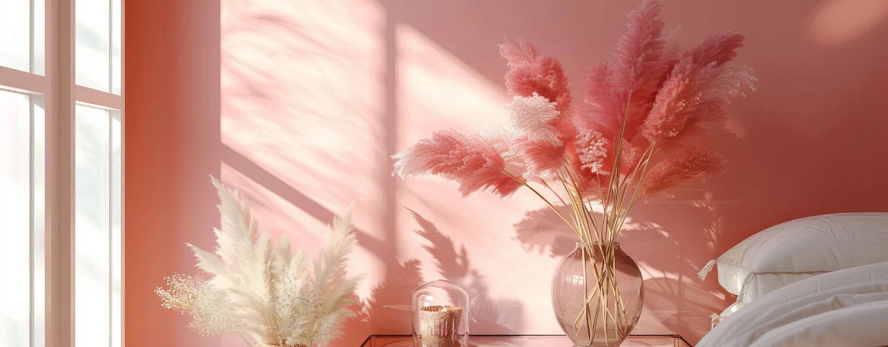 Pink Dried Flowers