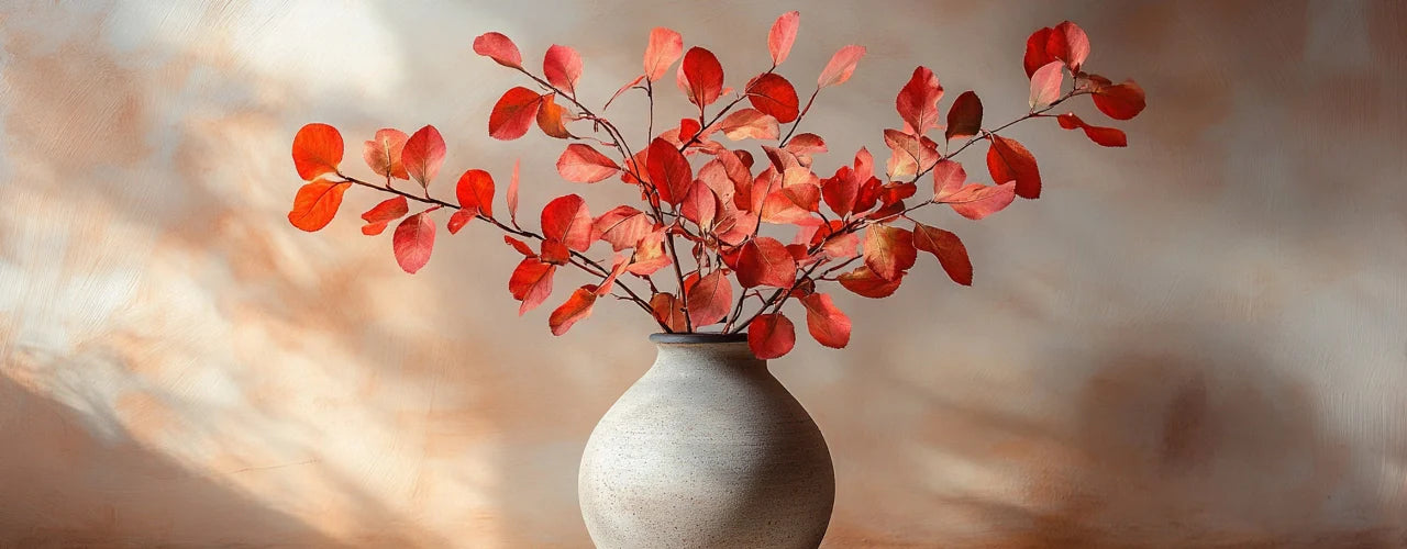 Red Flowers & Foliage