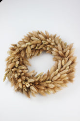 dried flower wreath