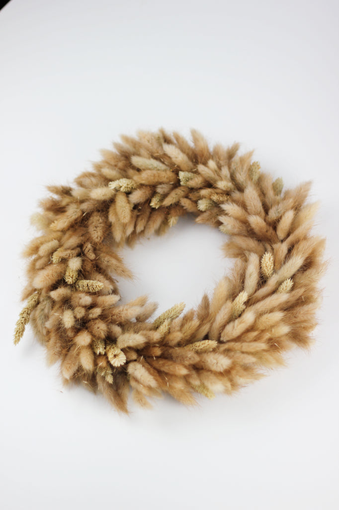 dried flower wreath