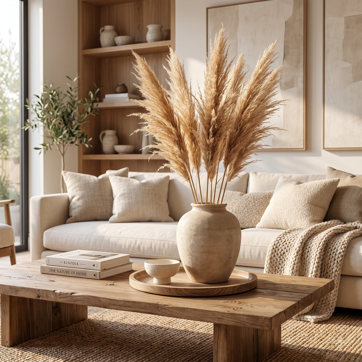Dried Pampas Grass decor