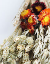 dried flower bouquet