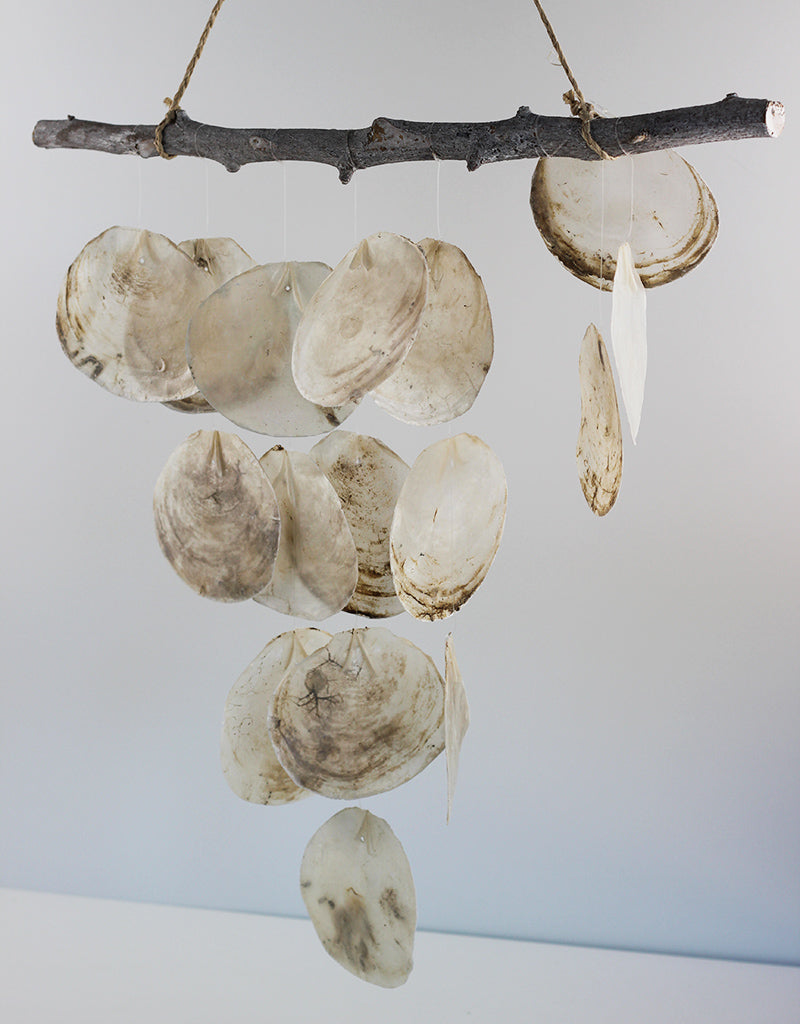 Hanging Flat Shell Décor