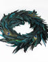 Peacock Feather Wreath