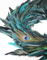 Wholesale Peacock Feather Wreath