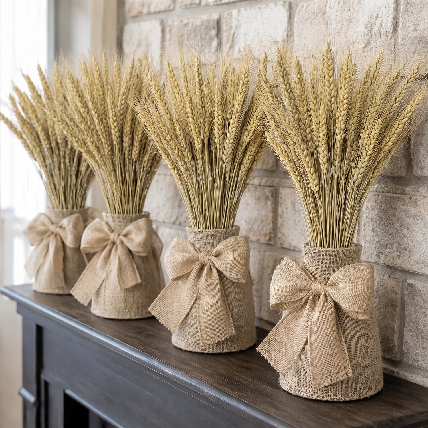 Dried Hordeum (Barley) - Natural Bunch, 60 cm,