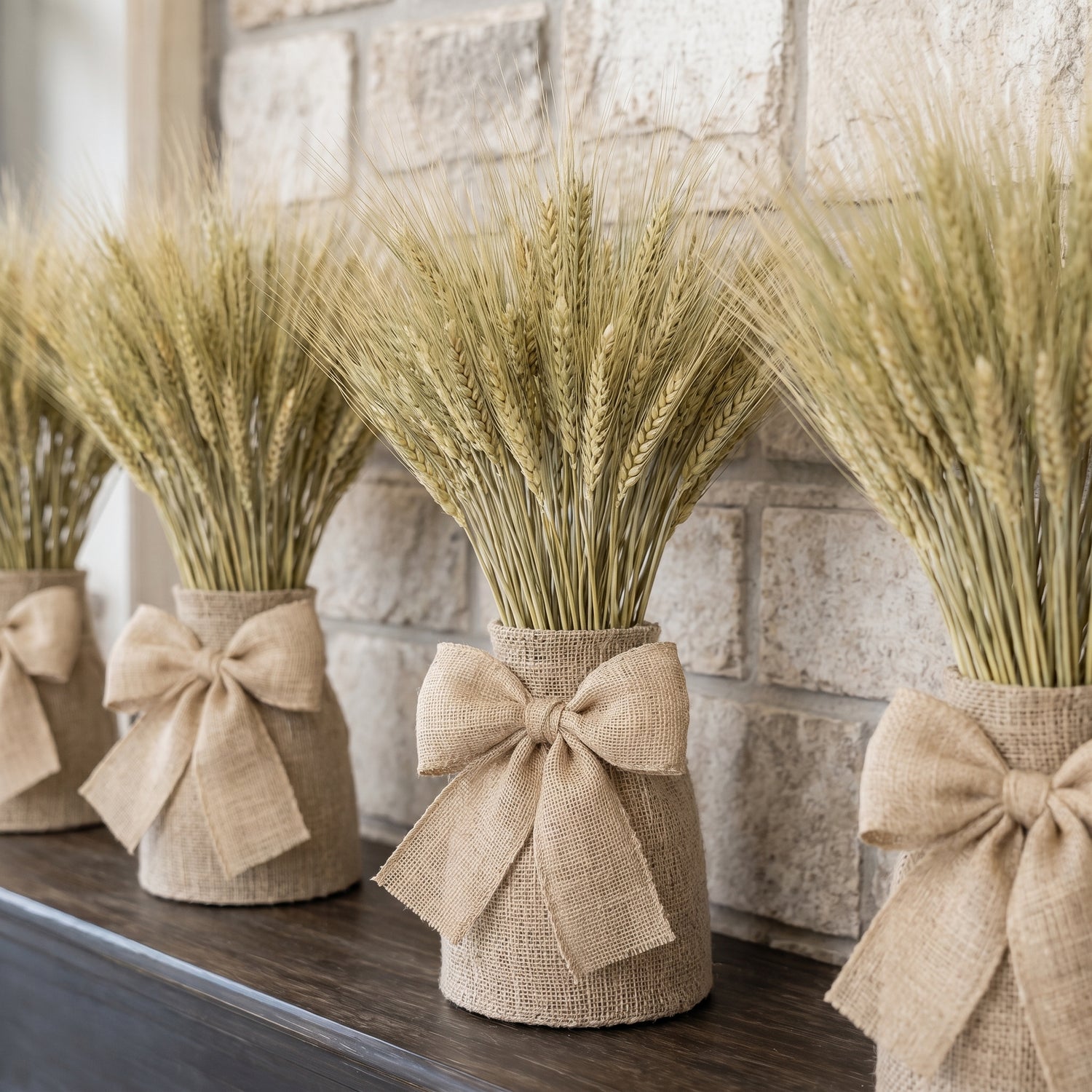 Dried Hordeum (Barley) - Natural Bunch, 60 cm,