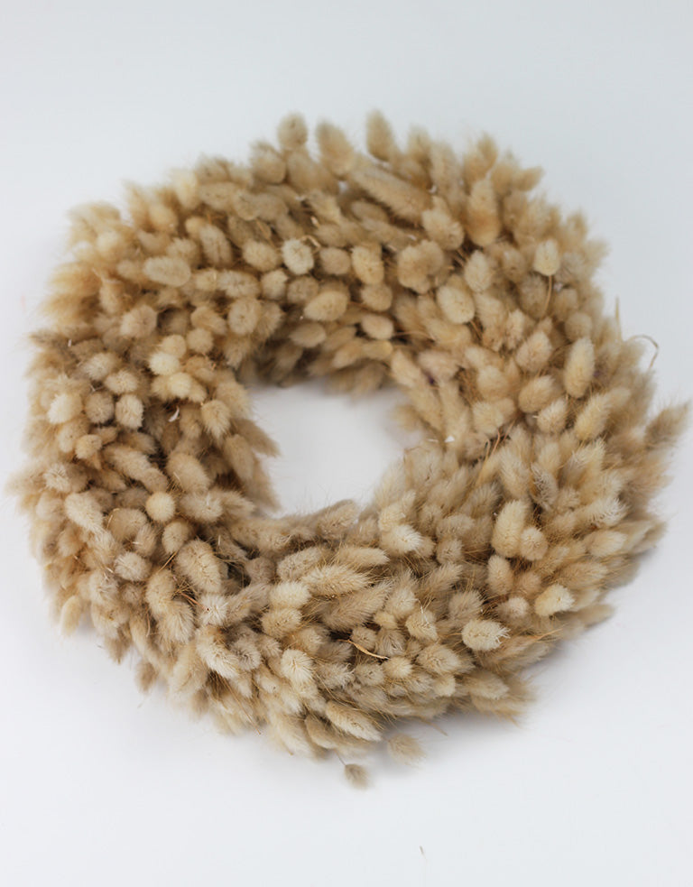 bunny tails wreath