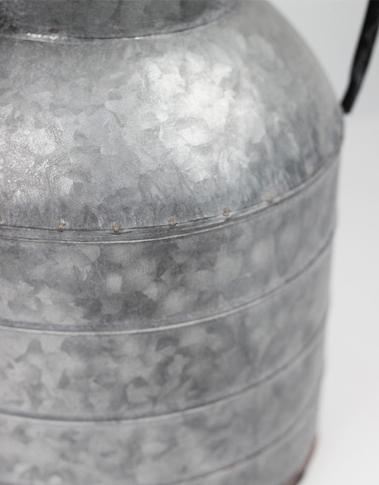 large metal vase