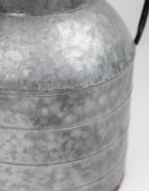 large metal vase