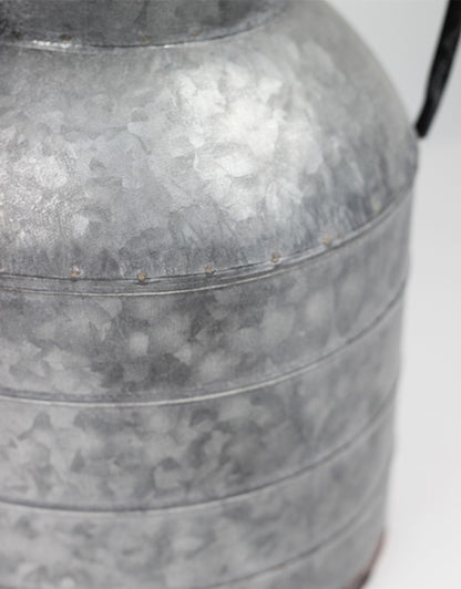 large metal vase