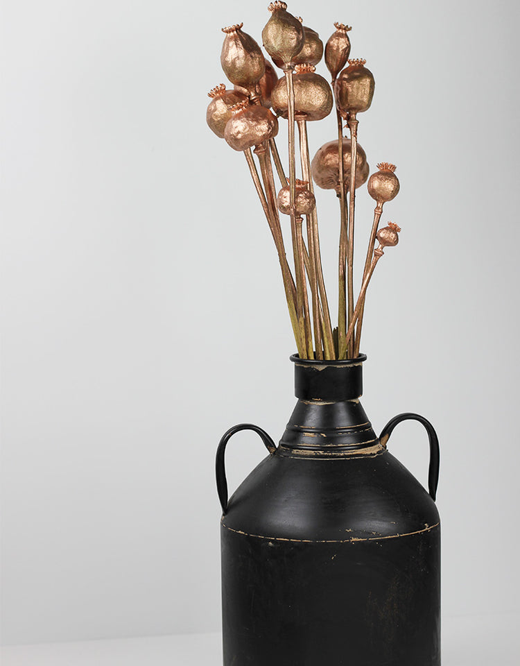 Buy Vase Grunge l Antique Black Vase l Tall Black Vase in UK Dried