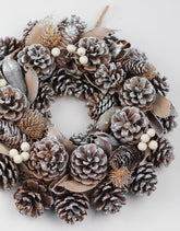 dried wreath for christmas