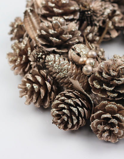 dried wreath for christmas