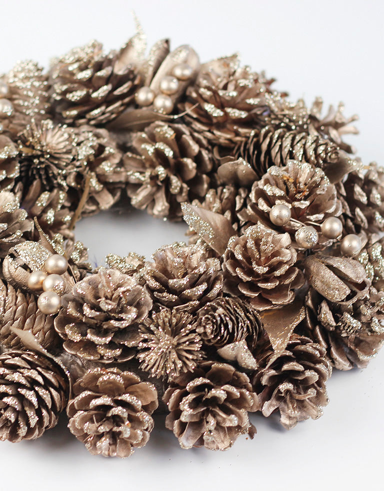 christmas dried wreath