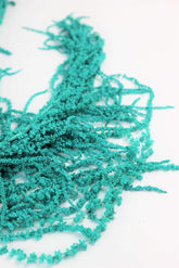 Preserved Amaranthus Caudatus - Aqua Blue Bunch, 70 Cm