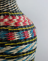 African Style Woven Grass Finish Vase 45 cm