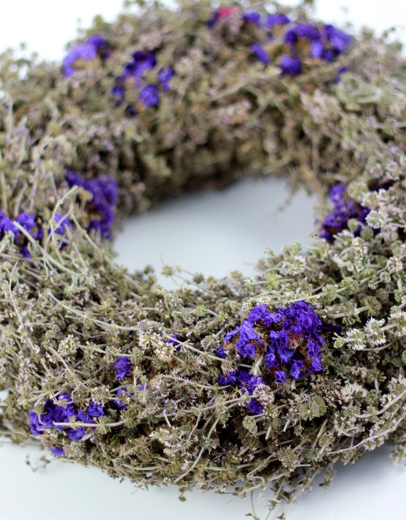 Dried Wreath - Jewel Blue UK Online