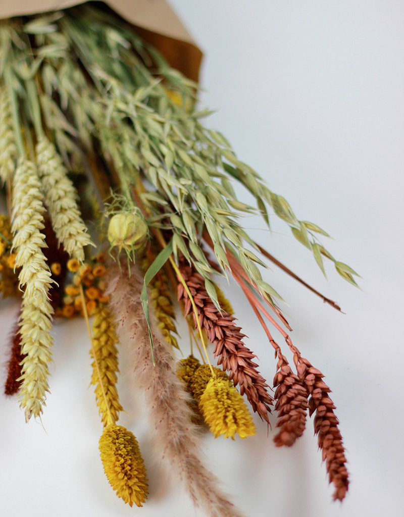 Dried Autumn Bouquet, 70 cm in UK